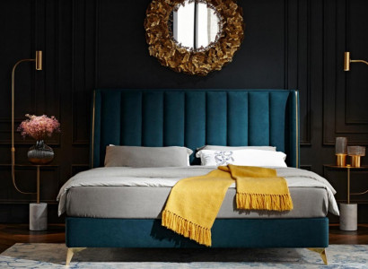 Luxury design bed double beds bedroom furniture upholstered bed designer bed beds
